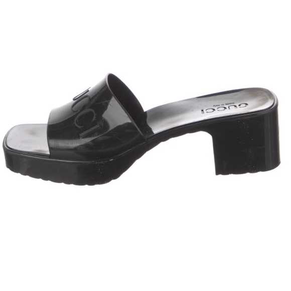 Gucci Rubber Slide Sandal - Picture 2 of 4